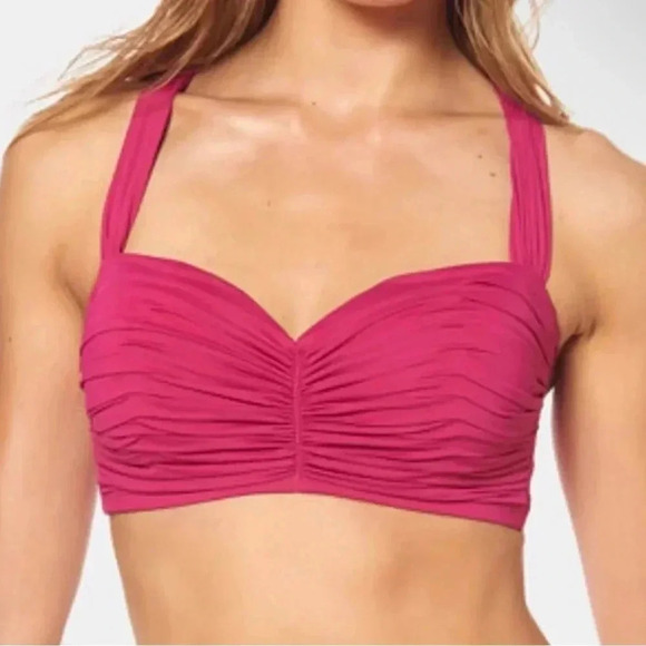 Bleu Rod Beattie Shirred Underwire Bikini Top and Bikini Bottom - Picture 2 of 9